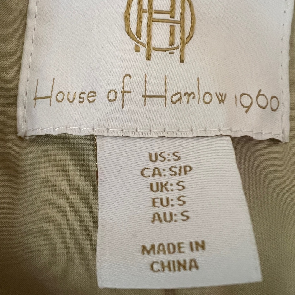 House of Harlow 1960 ultra cropped blazer - Picture 2 of 5